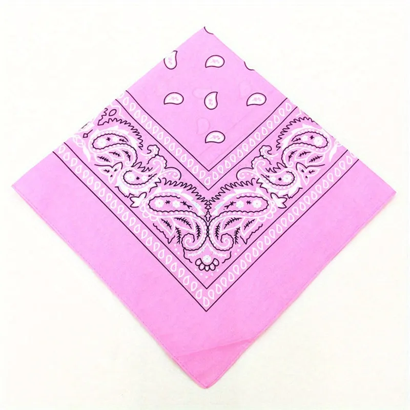 Stylish 5334cm Paisley Bandana Perfect Gift with Quickdry Design
