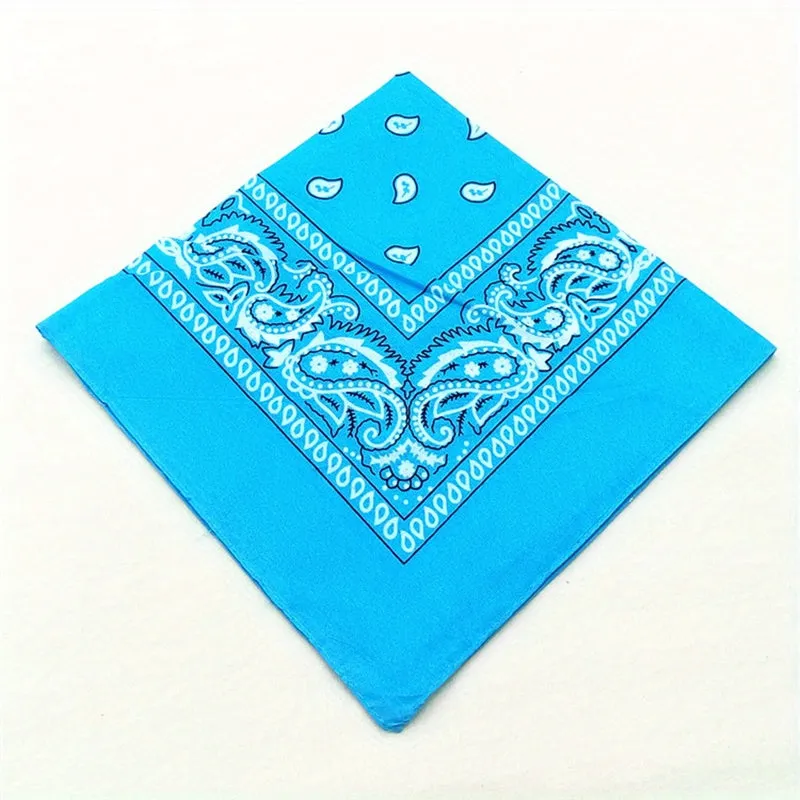 Stylish 5334cm Paisley Bandana Perfect Gift with Quickdry Design