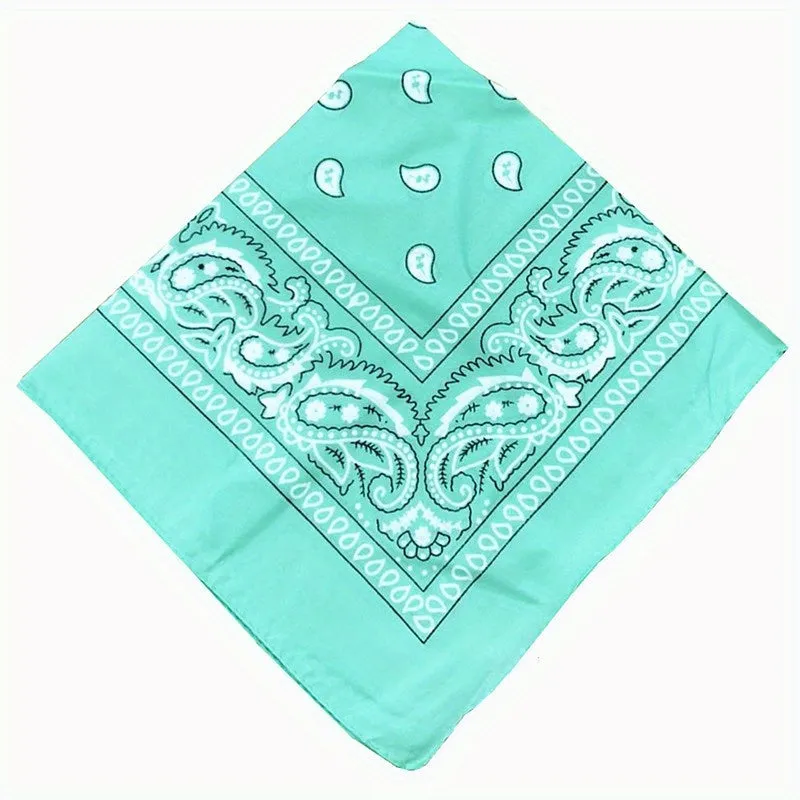 Stylish 5334cm Paisley Bandana Perfect Gift with Quickdry Design