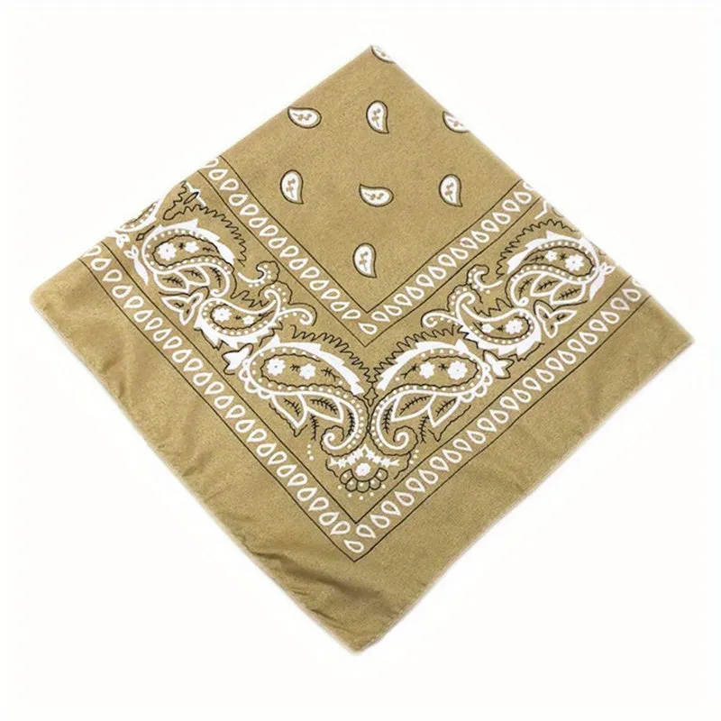 Stylish 5334cm Paisley Bandana Perfect Gift with Quickdry Design