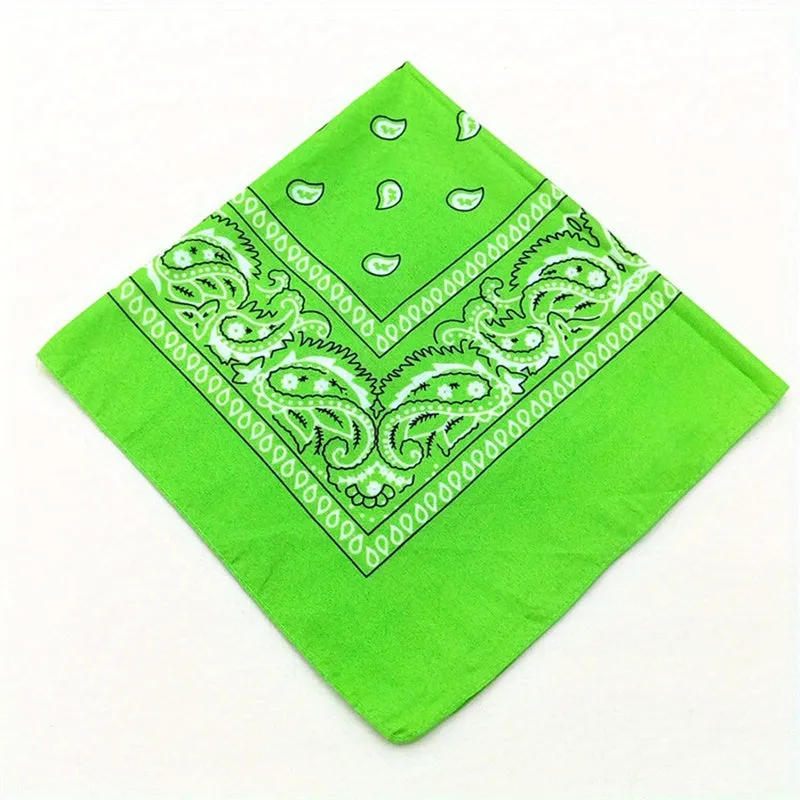 Stylish 5334cm Paisley Bandana Perfect Gift with Quickdry Design