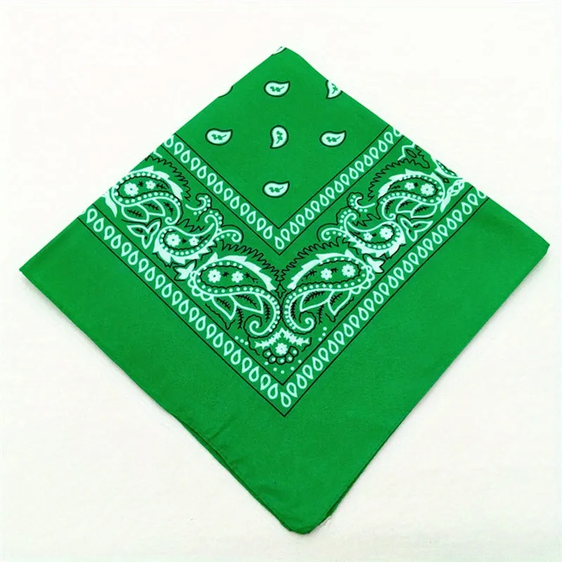 Stylish 5334cm Paisley Bandana Perfect Gift with Quickdry Design