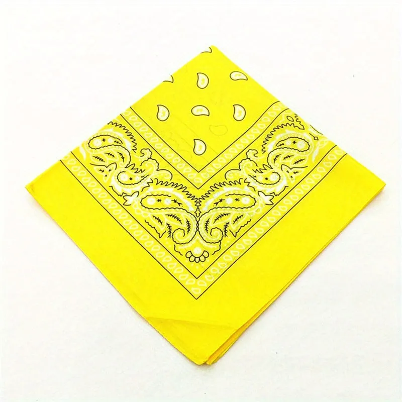 Stylish 5334cm Paisley Bandana Perfect Gift with Quickdry Design