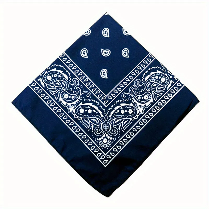 Stylish 5334cm Paisley Bandana Perfect Gift with Quickdry Design