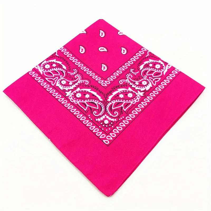 Stylish 5334cm Paisley Bandana Perfect Gift with Quickdry Design