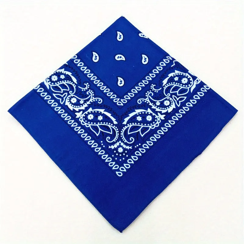 Stylish 5334cm Paisley Bandana Perfect Gift with Quickdry Design
