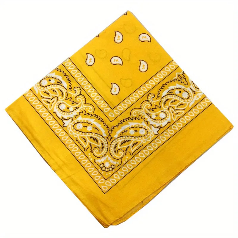 Stylish 5334cm Paisley Bandana Perfect Gift with Quickdry Design