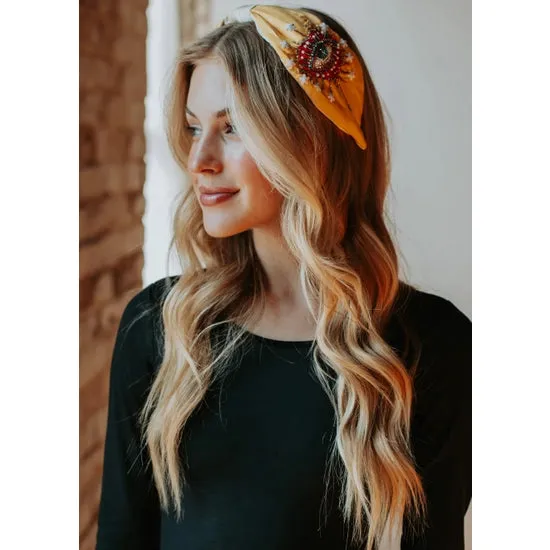 The Embroidered Headband