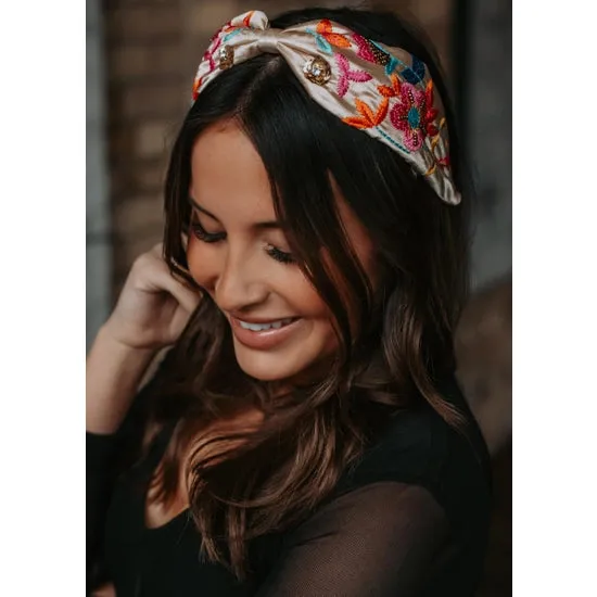 The Embroidered Headband