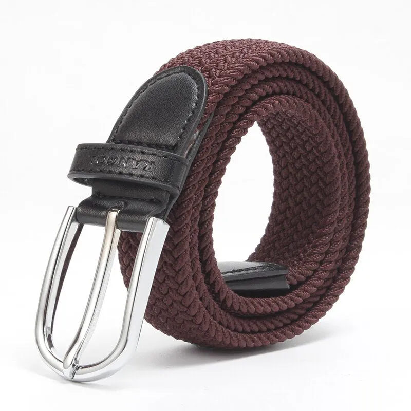 Thick and Durable Braided Waist Belts for Women