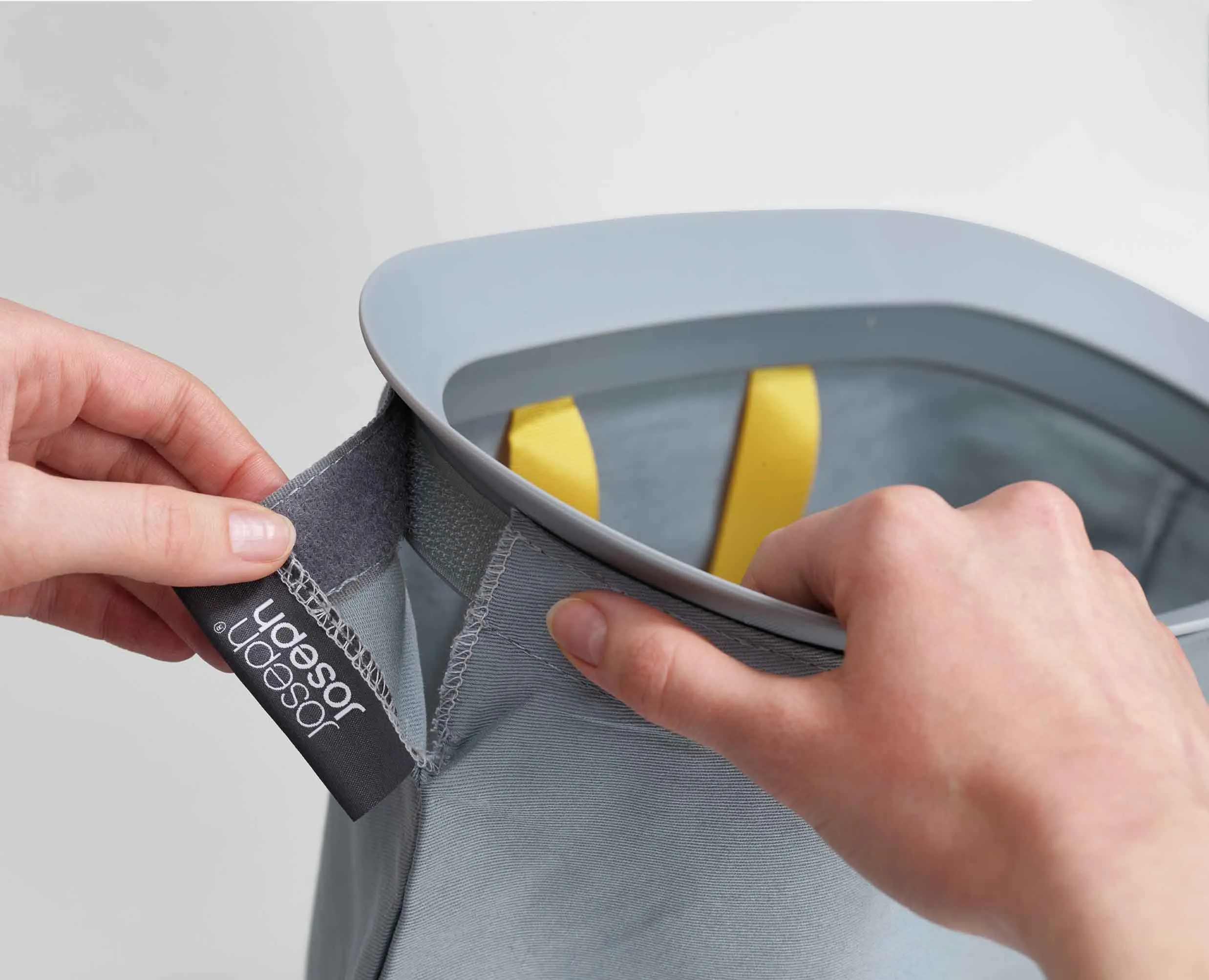 Tota Trio 90L Grey Laundry Separation Basket