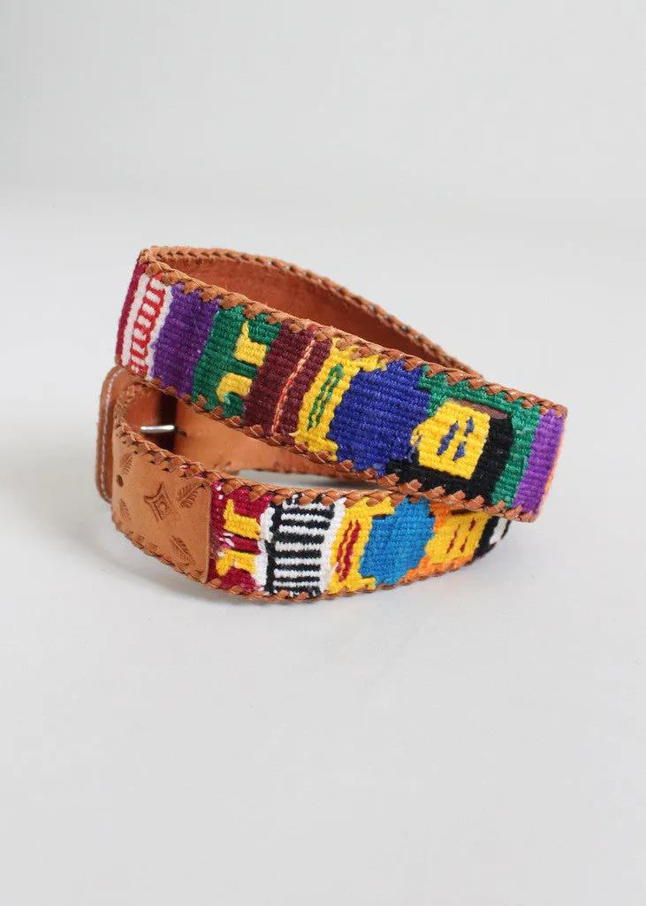 Vintage Guatemalan Folk Belt
