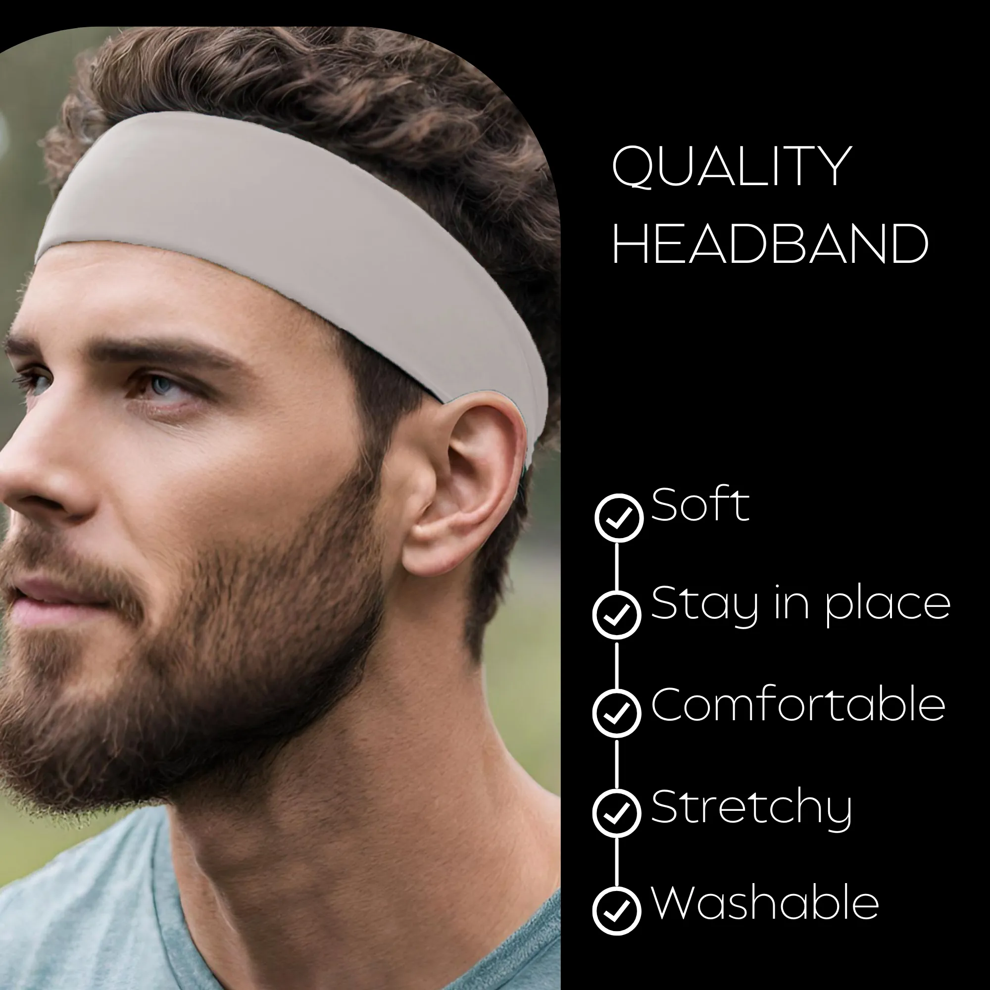 Warm Cotton Headbands - 6 Pack